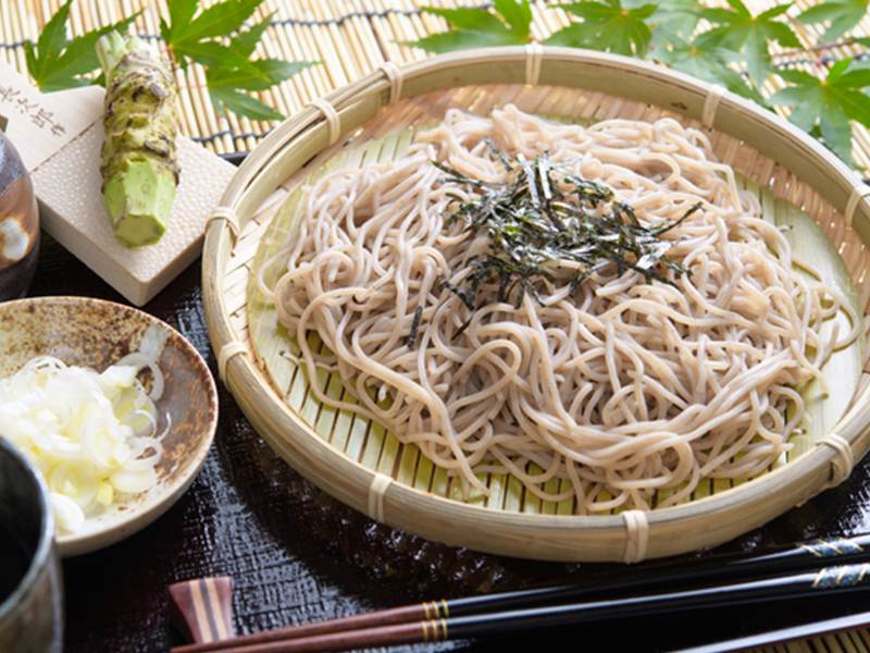 ざるそば＿そばルチン