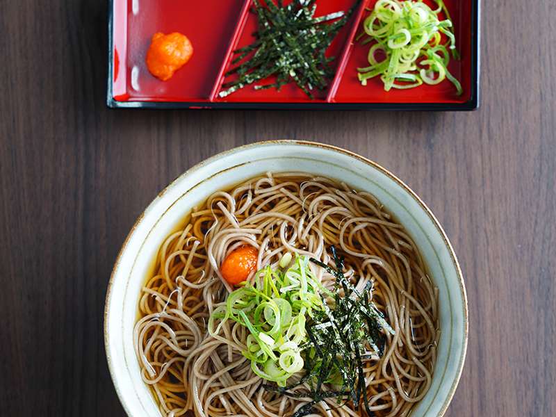 かけそば（薬味）