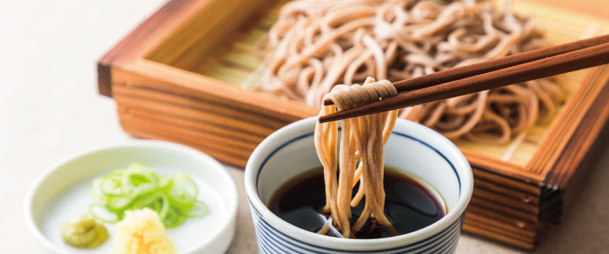 本田屋の出雲そば ─ 口に入れたときの豊かな風味