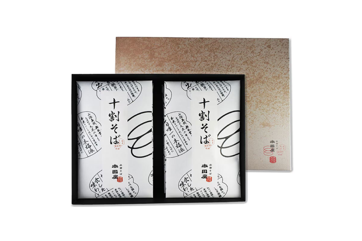 本田屋 出雲十割そば6食つゆ付 ─ 伝統と洗練の贅沢ギフト