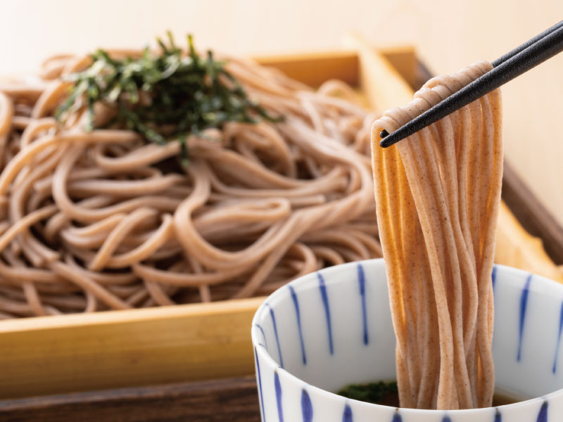 出雲そば 乾麺 茹で上がり ─ 常温保存180日でいつでも楽しめる