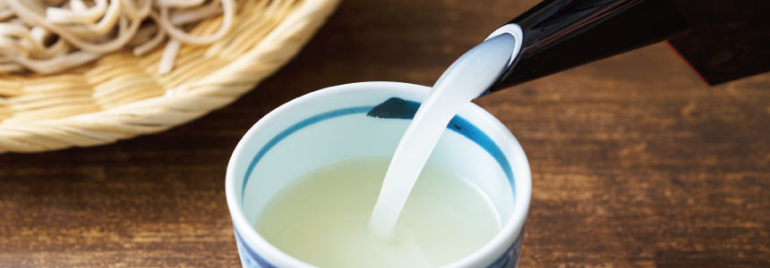 本田屋の無添加そば ─ そば湯まで安心して飲める