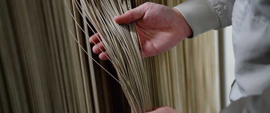 出雲そば 本田屋の製麺風景