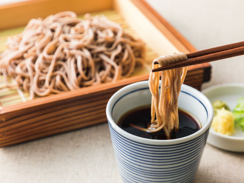 出雲なまそば 茹で上がり ─ 挽きたての香り、もちっとした食感