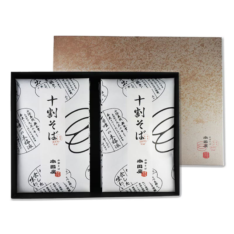 本田屋 出雲十割そば 6食つゆ付 ─ 年末のご挨拶ギフトに